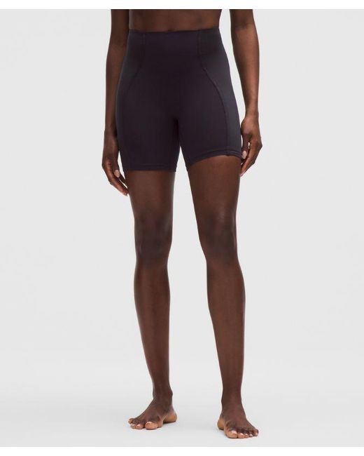 lululemon athletica Multicolor – Align High-Rise Shorts Satin – 6" – – Size 4