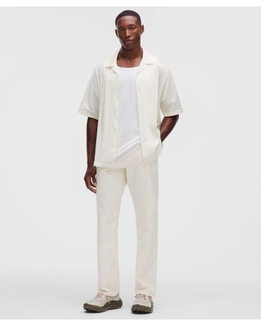 lululemon athletica White Easyfive Classic-Straight Pant 32L for men