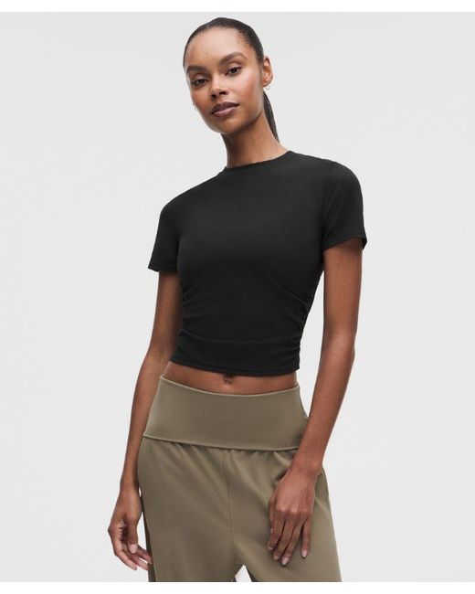lululemon athletica Black – All It Takes T-Shirt – – Size 4
