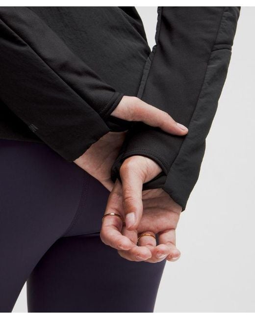 lululemon athletica Black – Another Mile Jacket – – Size 4