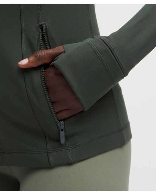 lululemon athletica Green Define Hooded Jacket