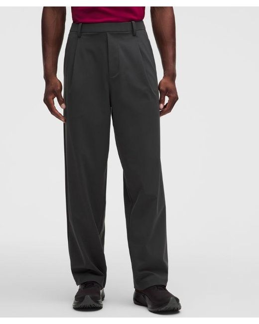 lululemon athletica Red Daydrift Relaxed-Fit Pleated Trouser for men