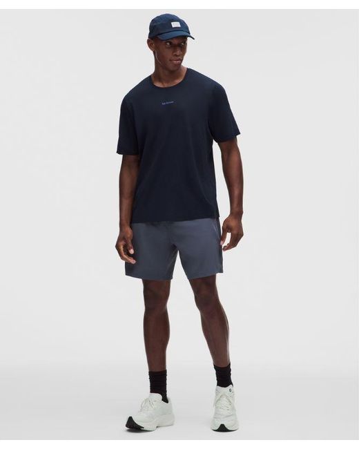 lululemon athletica Blue – Pace Breaker Linerless Shorts – 7" – – Size Large for men
