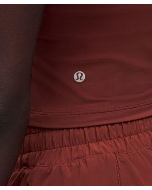 lululemon athletica Red – Wunder Train Wide-Strap Tank Top Medium Support, B–D Cups – – Size 4