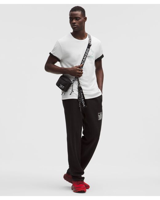 lululemon athletica White Team Canada Cotton Jersey Graphic T-Shirt for men