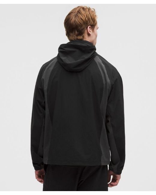 lululemon athletica Black Water-Repellent Golf Half-Zip Pullover for men