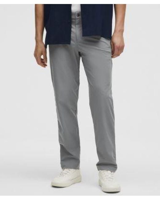 lululemon athletica Blue Abc Classic-Fit Trouser 37L for men