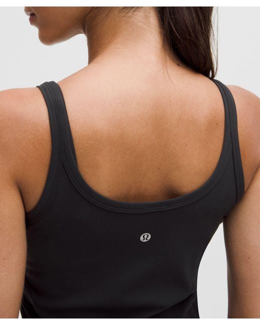 lululemon athletica Black – Align Scoop Waist-Length Tank Top – – Size 4