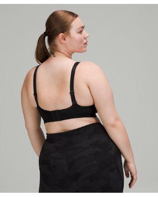 lululemon athletica Black Run Times Bra