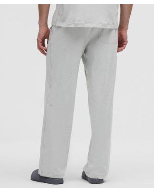 lululemon athletica Gray Soft Jersey Classic-Fit Pant for men