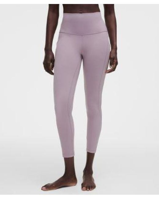 lululemon athletica Purple – Align High-Rise Pants With Pockets – 25" – /Pastel – Size 4