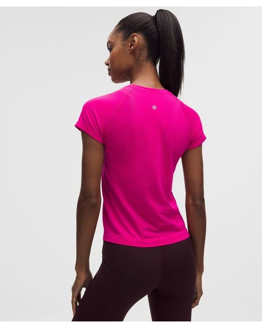 lululemon athletica Pink Swiftly Tech Short-Sleeve Shirt 2