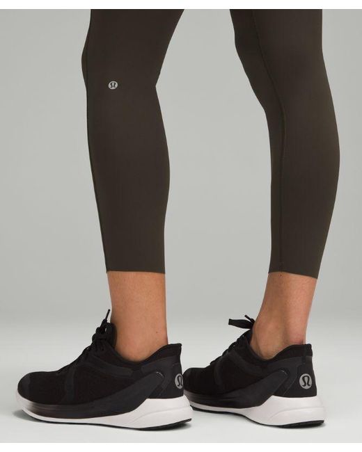 lululemon athletica Brown – Fast And Free High-Rise Tight Leggings – 25" – – Size 18