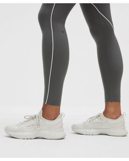 lululemon athletica White – Ultralu Contour-Seam High-Rise Tight Leggings – – Size 4