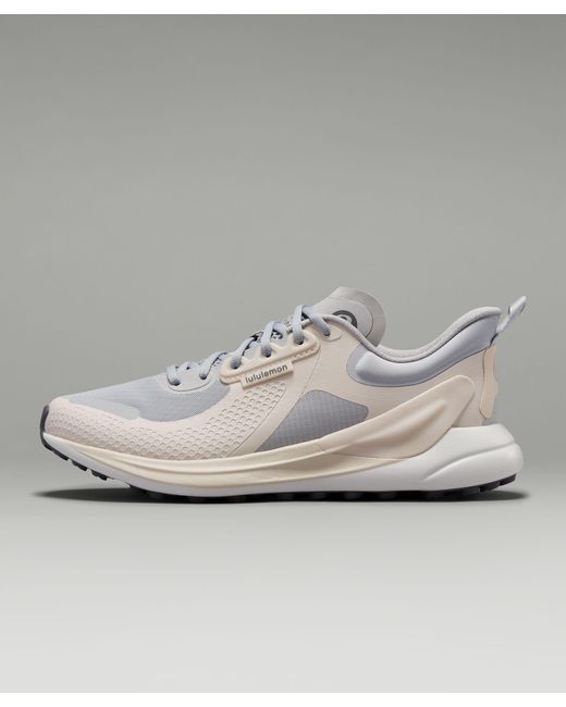 lululemon athletica Metallic Blissfeel Trail Running Shoes - Color Silver/grey/khaki - Size 10