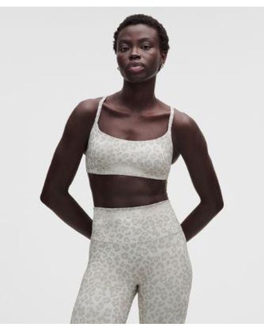 lululemon athletica Multicolor – Wunder Train Strappy Racer Sports Bra Light Support, A/B Cup – – Size 14
