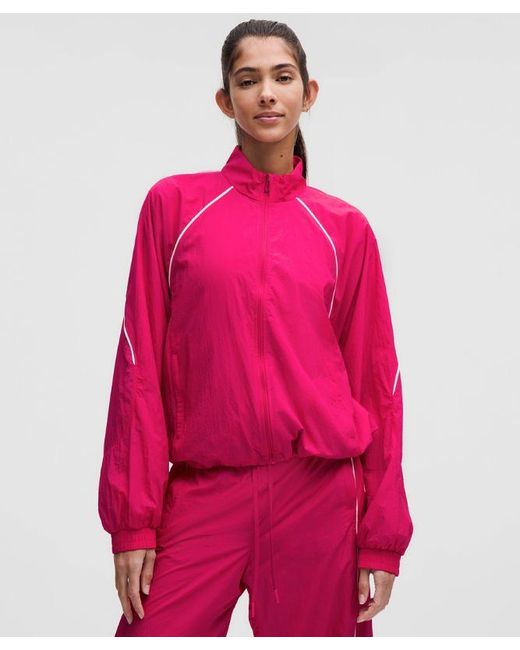 lululemon athletica Pink – License To Train Lightweight Jacket – – Size 4