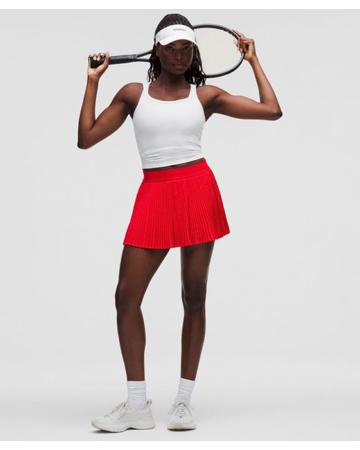 lululemon athletica Red Align Scoop Waist-Length Tank Top