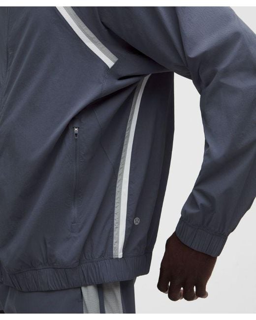 lululemon athletica Blue – Pace Breaker Track Jacket Glyde – – Size Large for men
