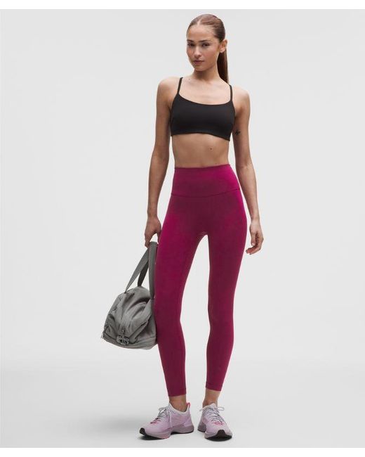 lululemon athletica Red – Wunder Train No Line High-Rise Tight Leggings – 25" – Size 4