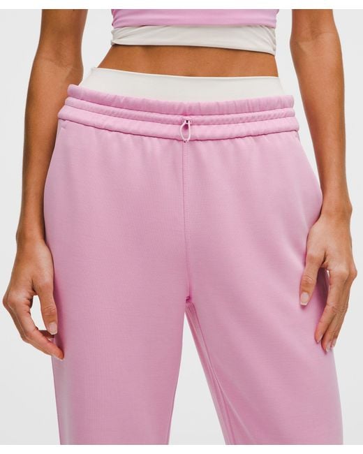 lululemon athletica Pink Softstreme High-Rise Pant