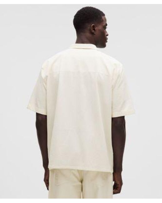lululemon athletica Natural Airing Easy Camp-Collar Shirt for men
