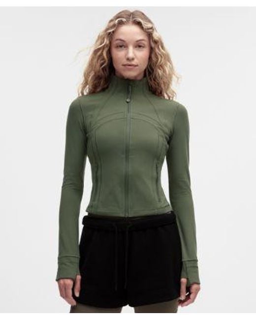lululemon athletica Green Define Cropped Jacket