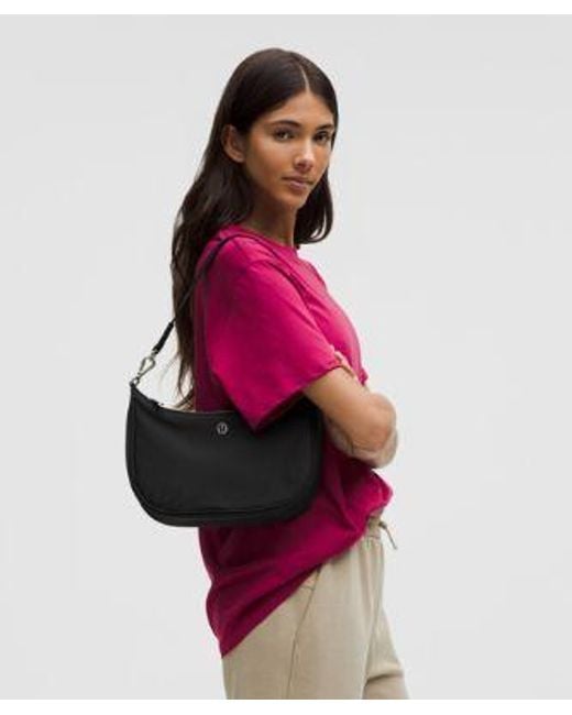 lululemon athletica Black Adjustable Mini Shoulder Bag 3L
