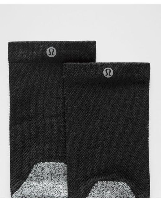 lululemon athletica Black Power Stride Cushion Crew Socks