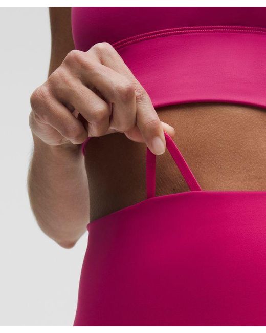 lululemon athletica Pink Wunder Train High-Rise Crop With Pockets 23"