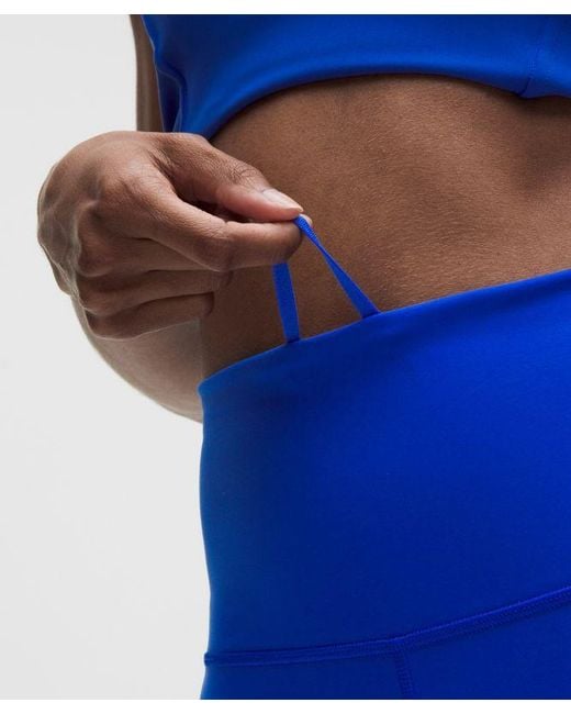 lululemon athletica Blue – Wunder Train High-Rise Tight Leggings With Pockets – 25" – – Size 4