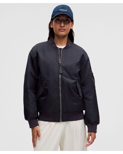 lululemon athletica Blue – Oversized Insulated Flight Jacket – – Size Large
