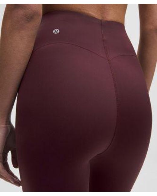 lululemon athletica Red Glow Up Super-High-Rise Tight 25"
