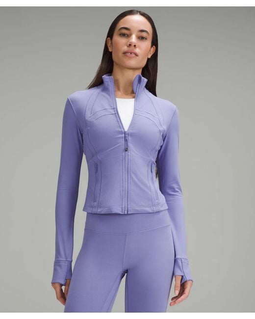 lululemon athletica Define Cropped Jacket Nulu - Color Purple