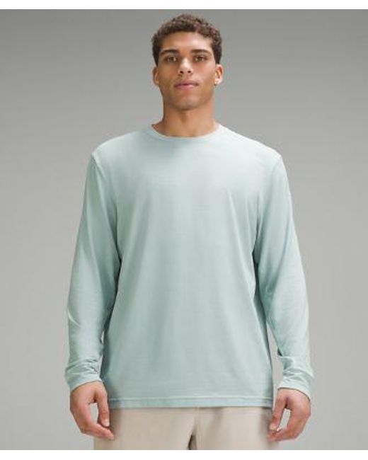 lululemon athletica Green – License To Train Relaxed-Fit Long-Sleeve Shirt – /Pastel – for men