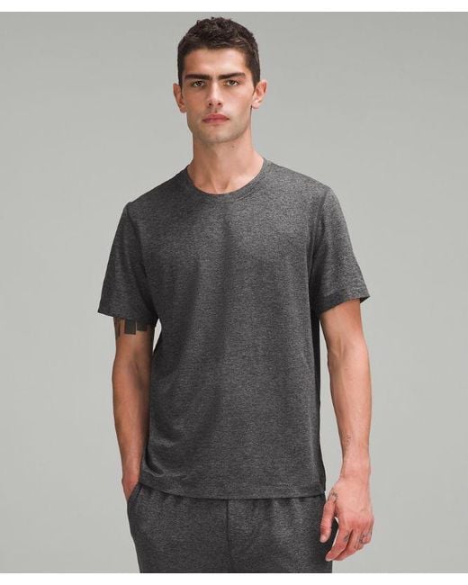 lululemon athletica Gray – Soft Jersey Short-Sleeve Shirt – / – for men
