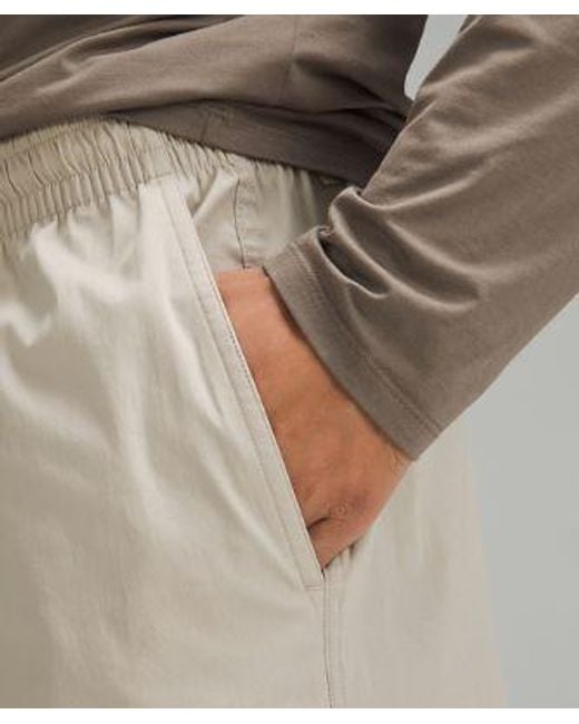 lululemon athletica Natural Poplin Relaxed-fit Pants for men