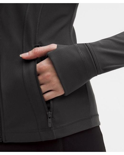 lululemon athletica Black – Define Hooded Jacket Nulu – – Size 4