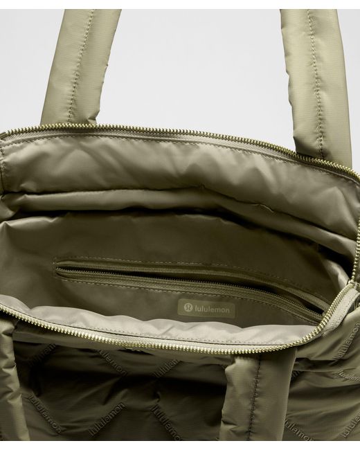 lululemon Women's Green Quilty Pleasures Tote Bag lululemon Women's Green Quilty Pleasures Tote Bag