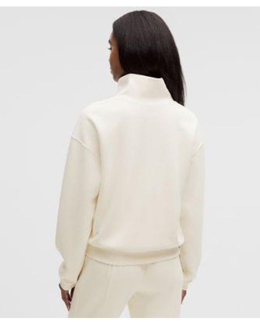 lululemon athletica Natural – Brushed Softstreme Funnel Neck – –