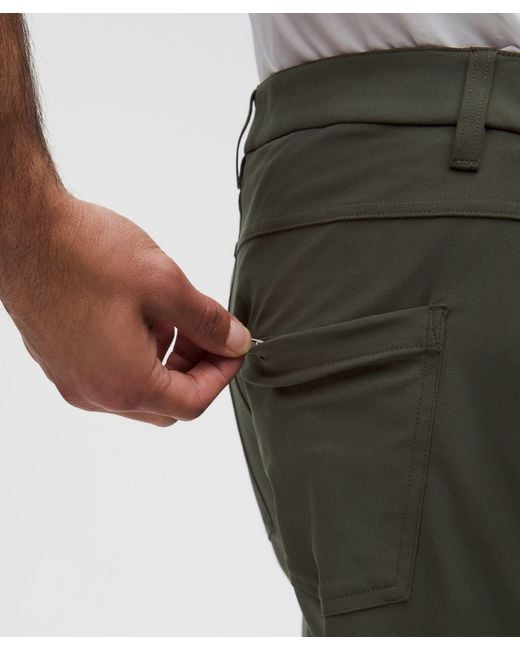 lululemon athletica Natural – Abc Classic-Fit 5 Pocket Trousers 32L Warpstreme – – Size 12 for men