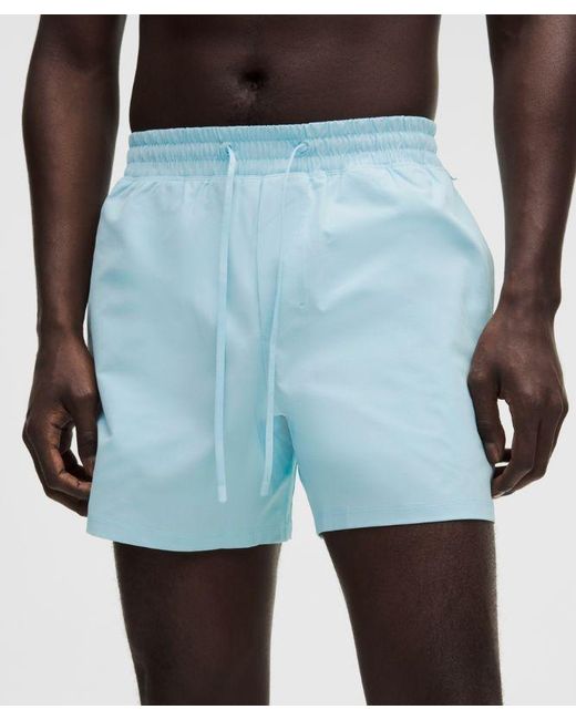lululemon athletica White – Swim Shorts Lined – 5" – – Size Small for men