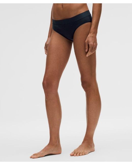 lululemon athletica Blue – Underease Mid-Rise Bikini Underwear 5 Pack – – Size Medium