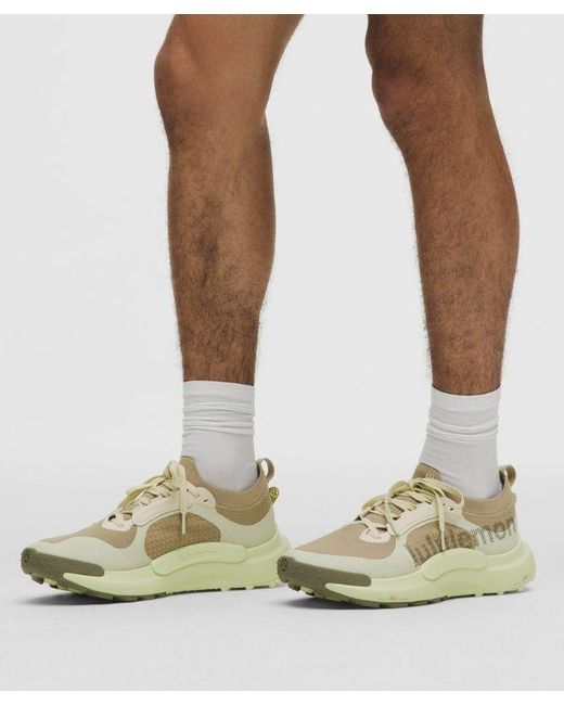 lululemon athletica Natural – Wildfeel Trail Running Shoes – Color Khaki – Size 14 for men