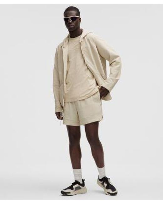 lululemon athletica Natural – Heavyweight Brushed T-Shirt Slnsh Collection – – Size Large for men