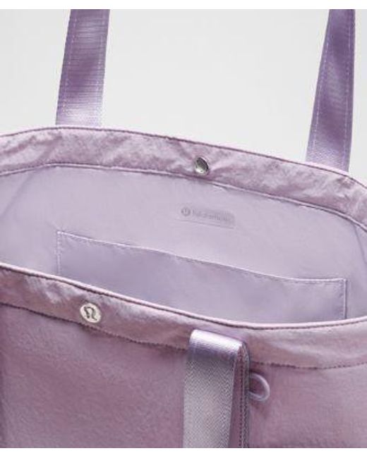 lululemon athletica Purple Daily Multi-Pocket Tote Bag 20L