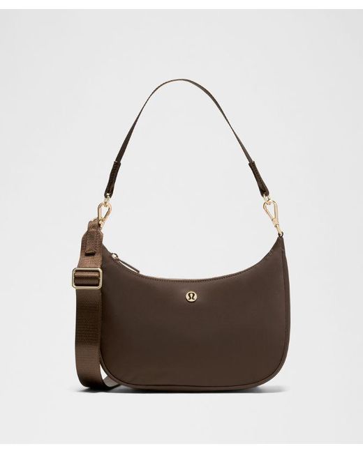 lululemon athletica Brown City Essentials Small Shoulder Bag 3L