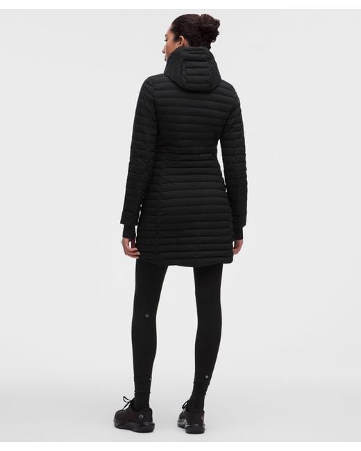 lululemon athletica Pack It Down Long Jacket - Color Black - Size 0
