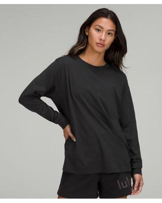 lululemon athletica Black All Yours Long-Sleeve Shirt