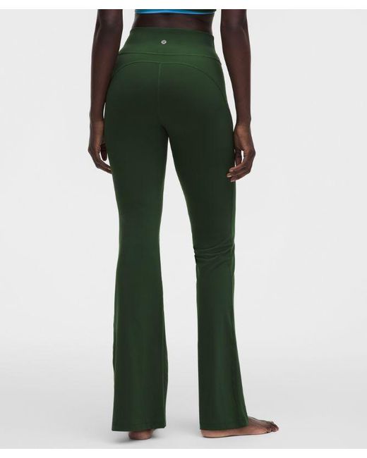 lululemon athletica Green Groove Nulu High-Rise Flared Pant